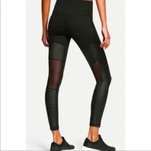 Victoria’s Secret Sport Moto Knockout Mesh Workout Leggings